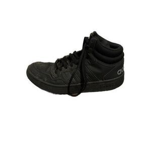 adidas mens high top sneakers solid black 8